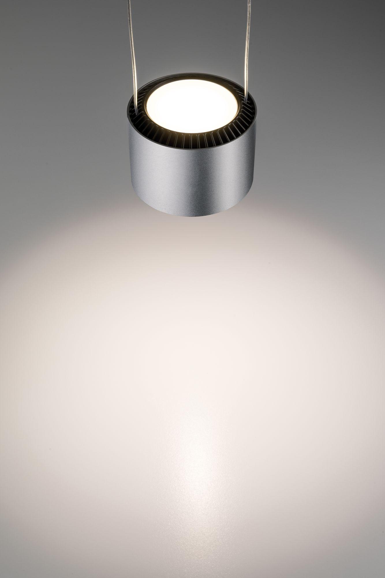 URail LED Pendel závěs 1x13W černá/matný chrom stmívatelné 955.20 - PAULMANN