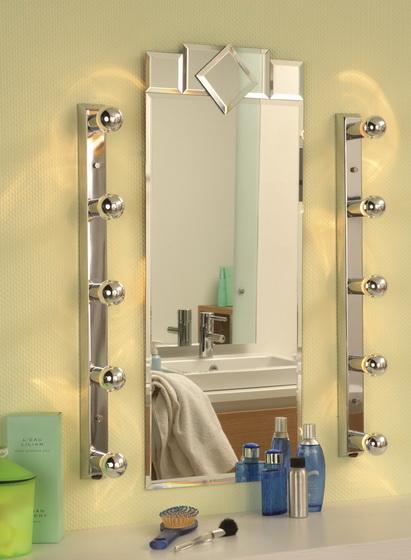 Mirror Regula světelná lišta max.5x40W E14 chrom 230V kov 996.80 - PAULMANN