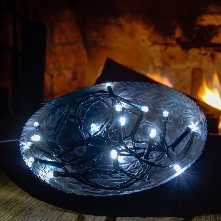 Levně AKCE - DecoLED Vánoční osvětlení na truhlíky - na baterie s dlouhou výdrží