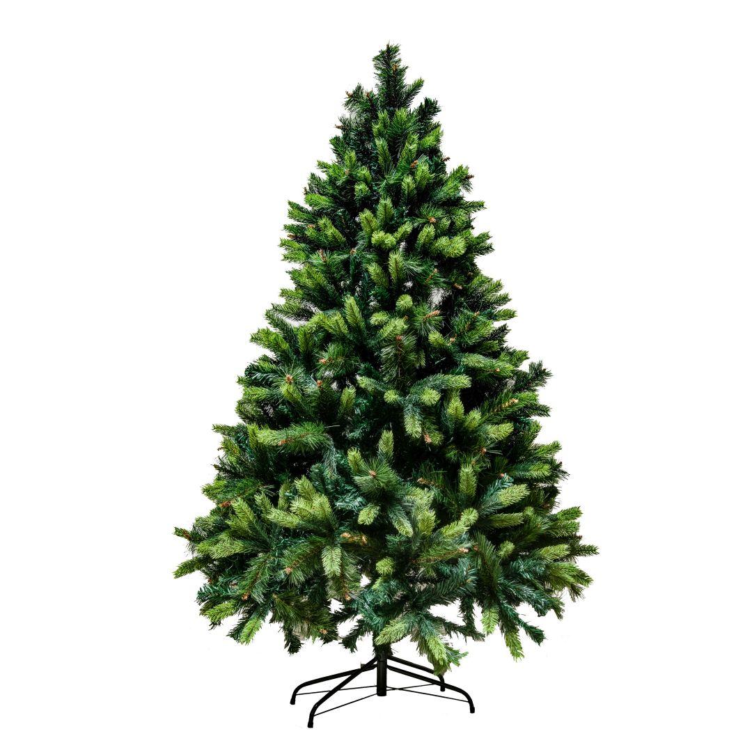 Levně DecoLED Vánoční strom, 2D a 3D jehličí, borovička,180cm K066