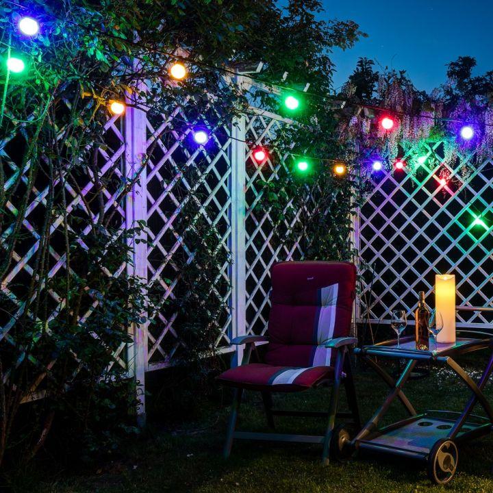 Levně DecoLED Party osvětlení 5 m, 10 barevných LED, IP67 PGX510M