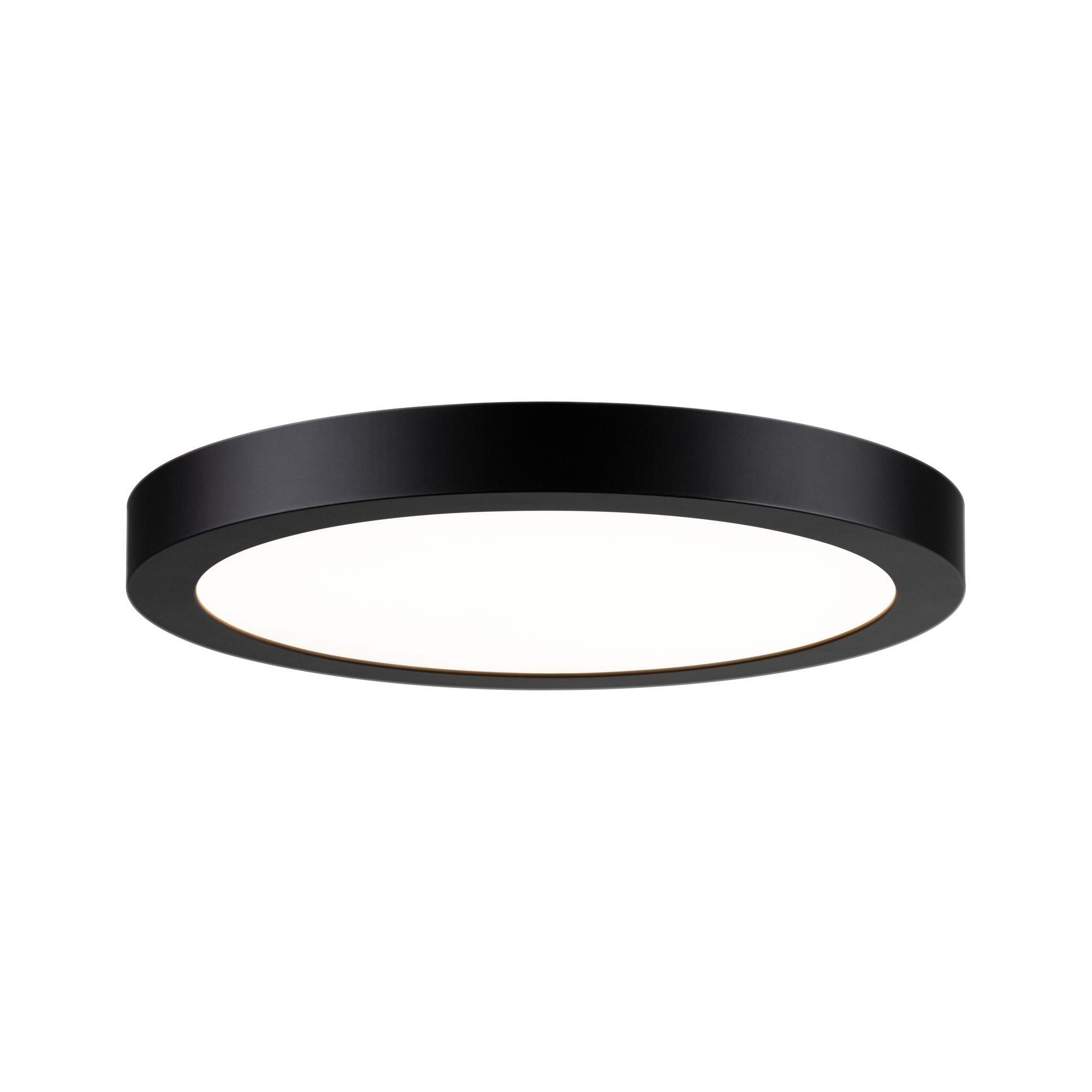 LED Panel Abia 300mm 22W matná černá kruhová - PAULMANN