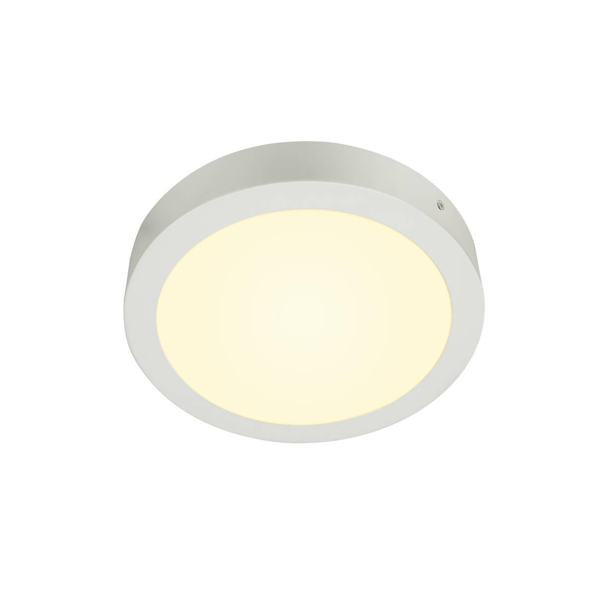 Levně SENSER 24 Indoor, stropní LED svítidlo kruhové, bílé, 3000K - BIG WHITE (SLV)
