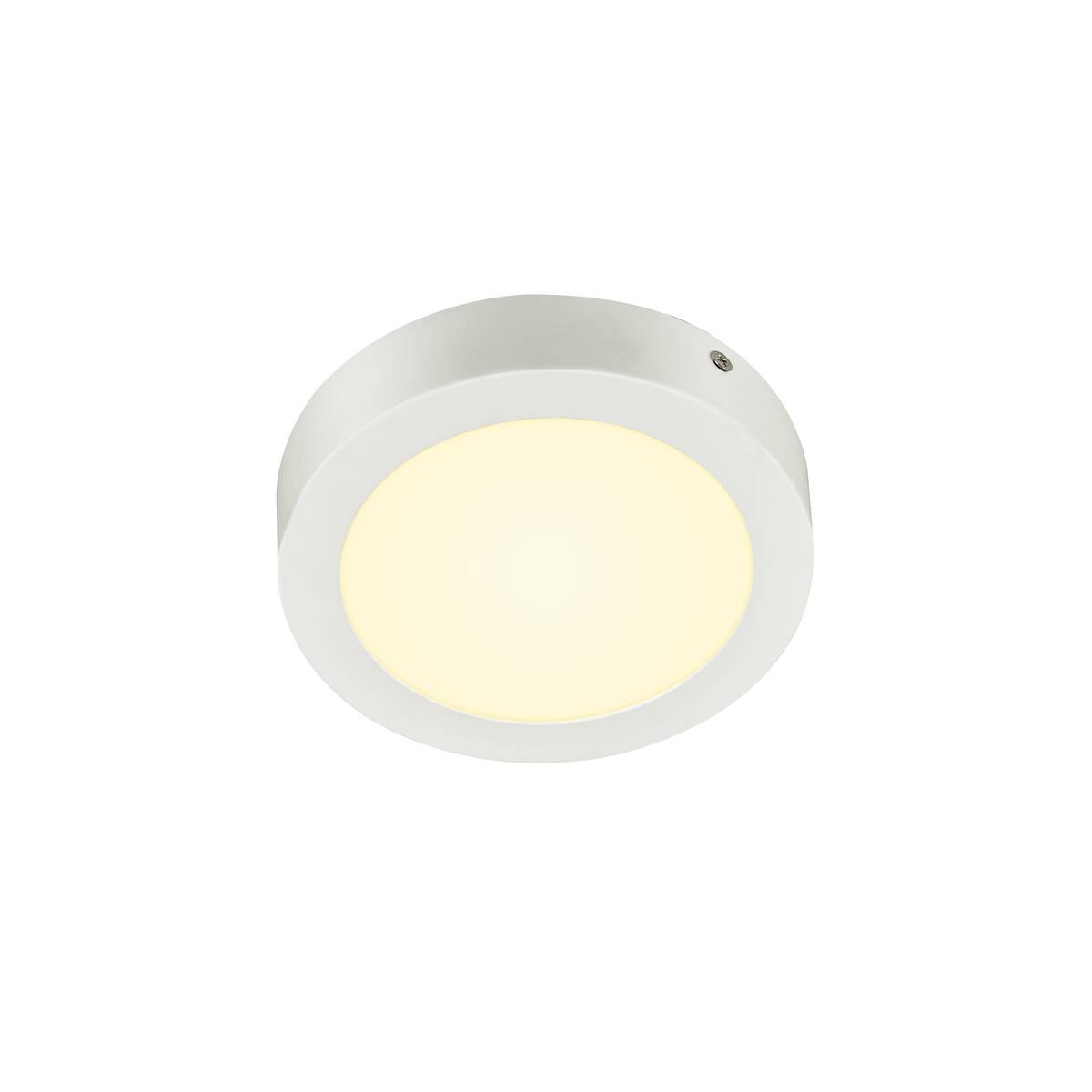 Levně SENSER 18 Indoor, stropní LED svítidlo kruhové, bílé, 3000K - BIG WHITE (SLV)