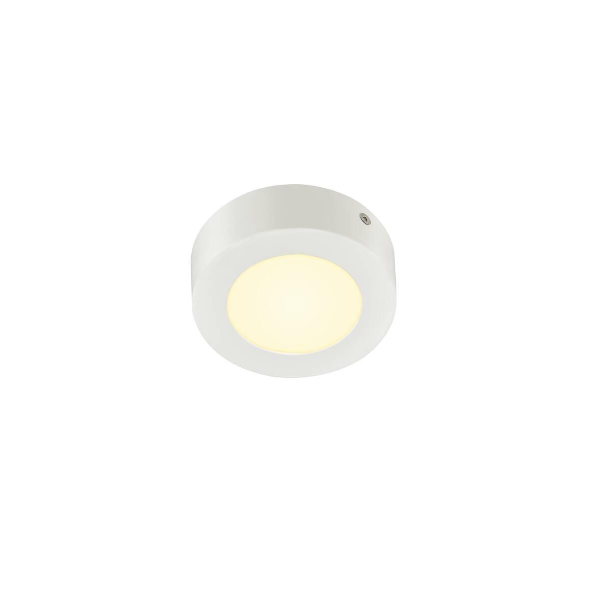Levně SENSER 12 Indoor, stropní LED svítidlo kruhové, bílé, 3000K - BIG WHITE (SLV)