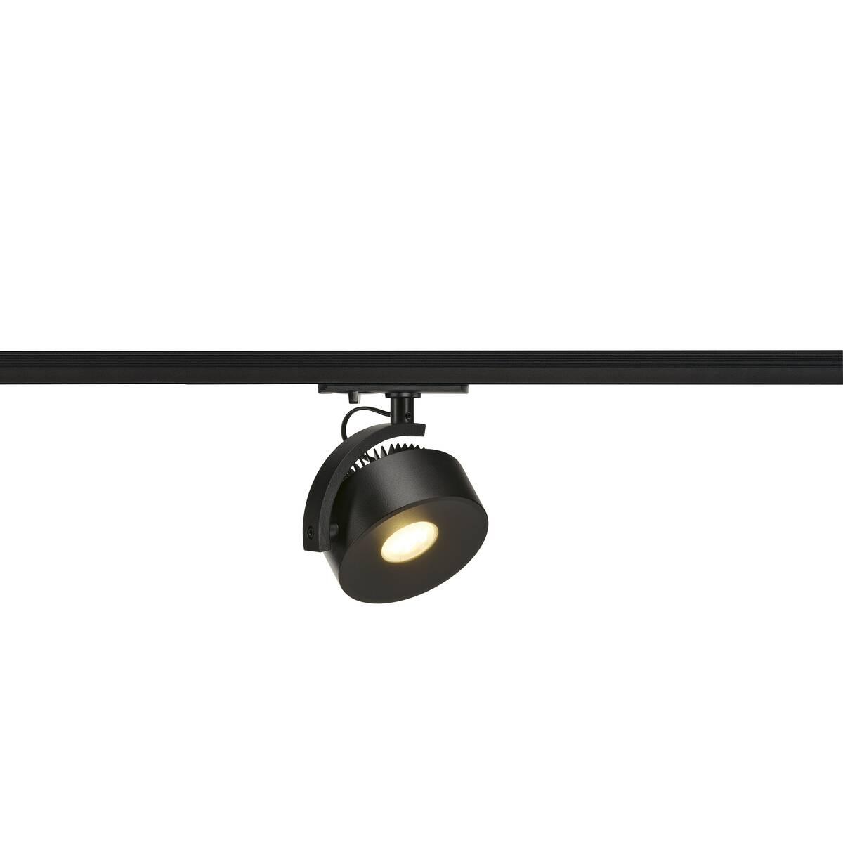 Levně 1~ KALU TRACK Indoor, 1fázové LED svítidlo, černé, 3000K, vč. 1fáz. adaptéru - BIG WHITE (SLV)