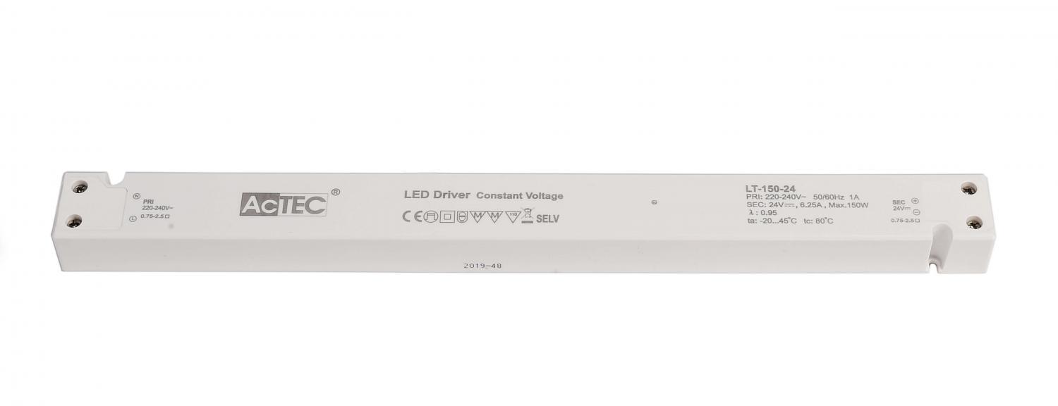 Levně AKCE Deko-Light napájení LONG-FLAT CV LT-150-24 konstantní napětí 0-6250 mA IP20 24V DC 150W - LIGHT IMPRESSIONS
