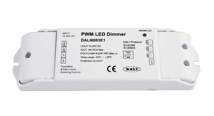 Levně AKCE Deko-Light řídící jednotka DALI PWM stmívač CV 3CH 12/24V 6A/Channel 12-24V DC DALI-Bus nach IEC 62386 DALI 1.0 2 CH - LIGHT IMPRESSIONS