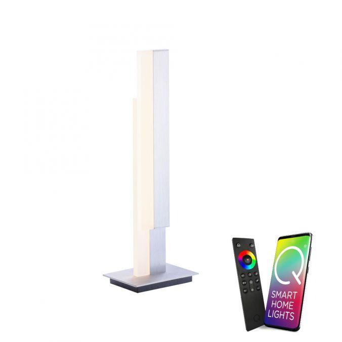 Levně Q-TOWER LED stolní lampa s nastavitelnou barvou světla v puristickém designu Smart Home ZigBee 2700-5000K - PAUL NEUHAUS