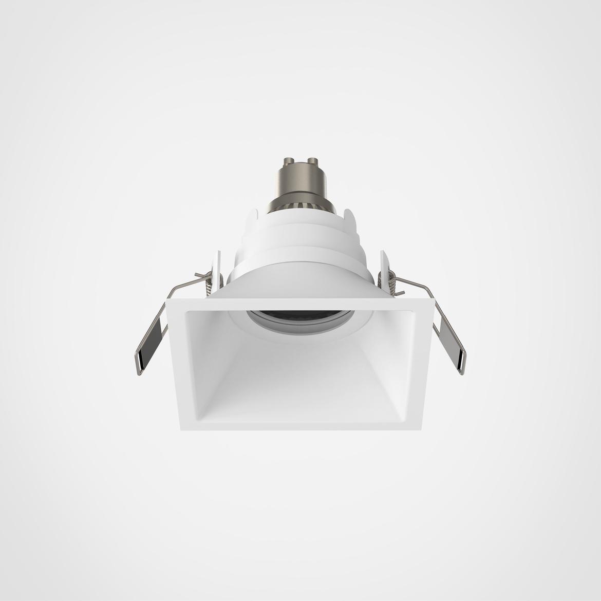 Downlight svítidlo Minima Slimline Square fixní protipožární IP65 6W GU10 bílá - ASTRO
