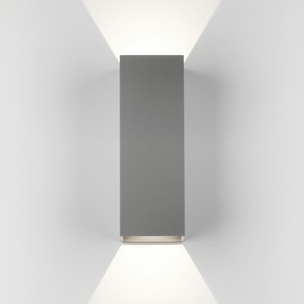 Venkovní nástěnné svítidlo Oslo 255 LED 7.9W 3000K šedá - ASTRO