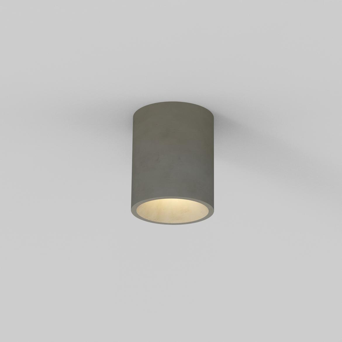Levně Venkovní downlight svítidlo Kos Round 6W GU10 beton - ASTRO Lighting
