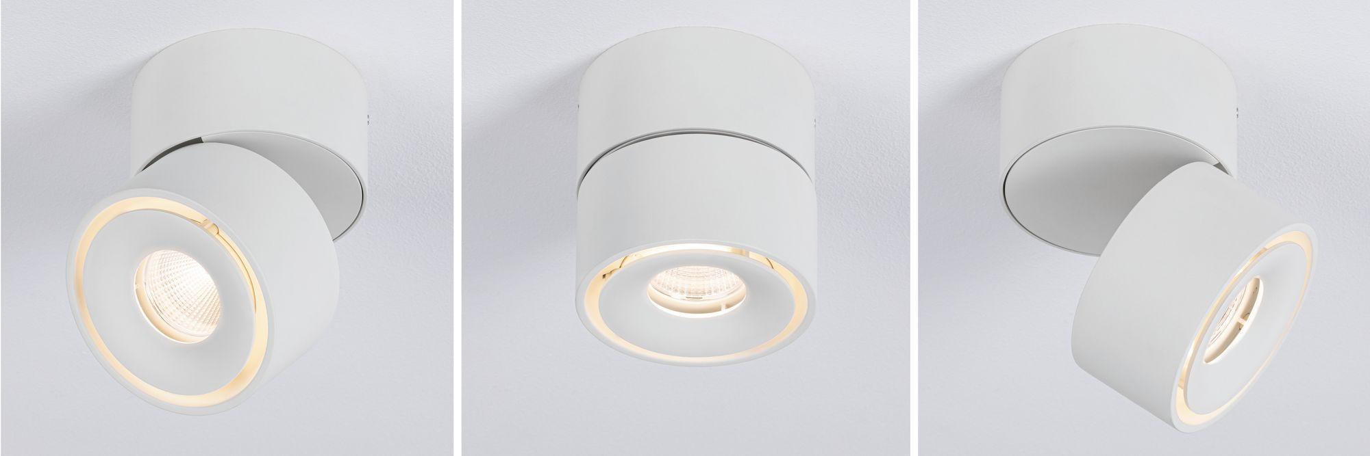 Přisazené svítidlo LED Spircle bílá mat 8,0W 3.000K 36° - PAULMANN