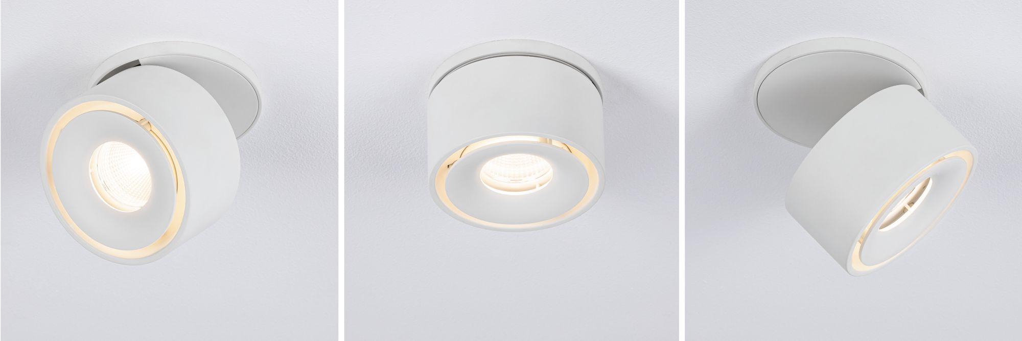 Vestavné svítidlo LED Spircle bílá mat 8,0W 3.000K 36° - PAULMANN