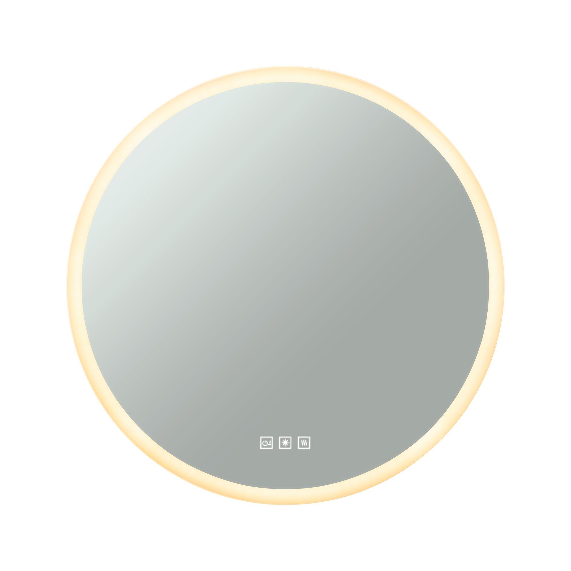 HomeSpa LED zrcadlo s osvětlením Mirra kruhové IP44 zrcadlo/bílá 21W WhiteSwitch - PAULMANN