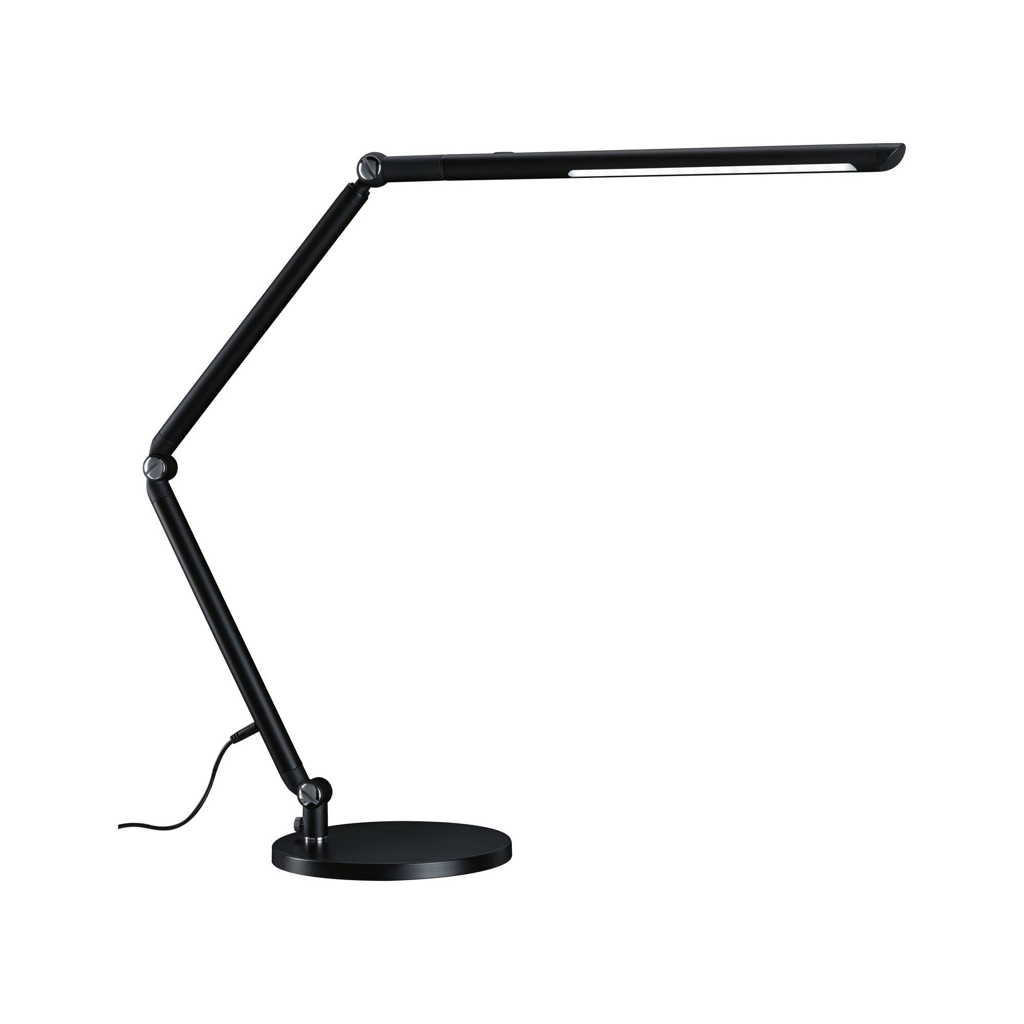 LED stolní lampa na psací stůl FlexBar černá 10,6W měnitelná bílá 3.000K - PAULMANN