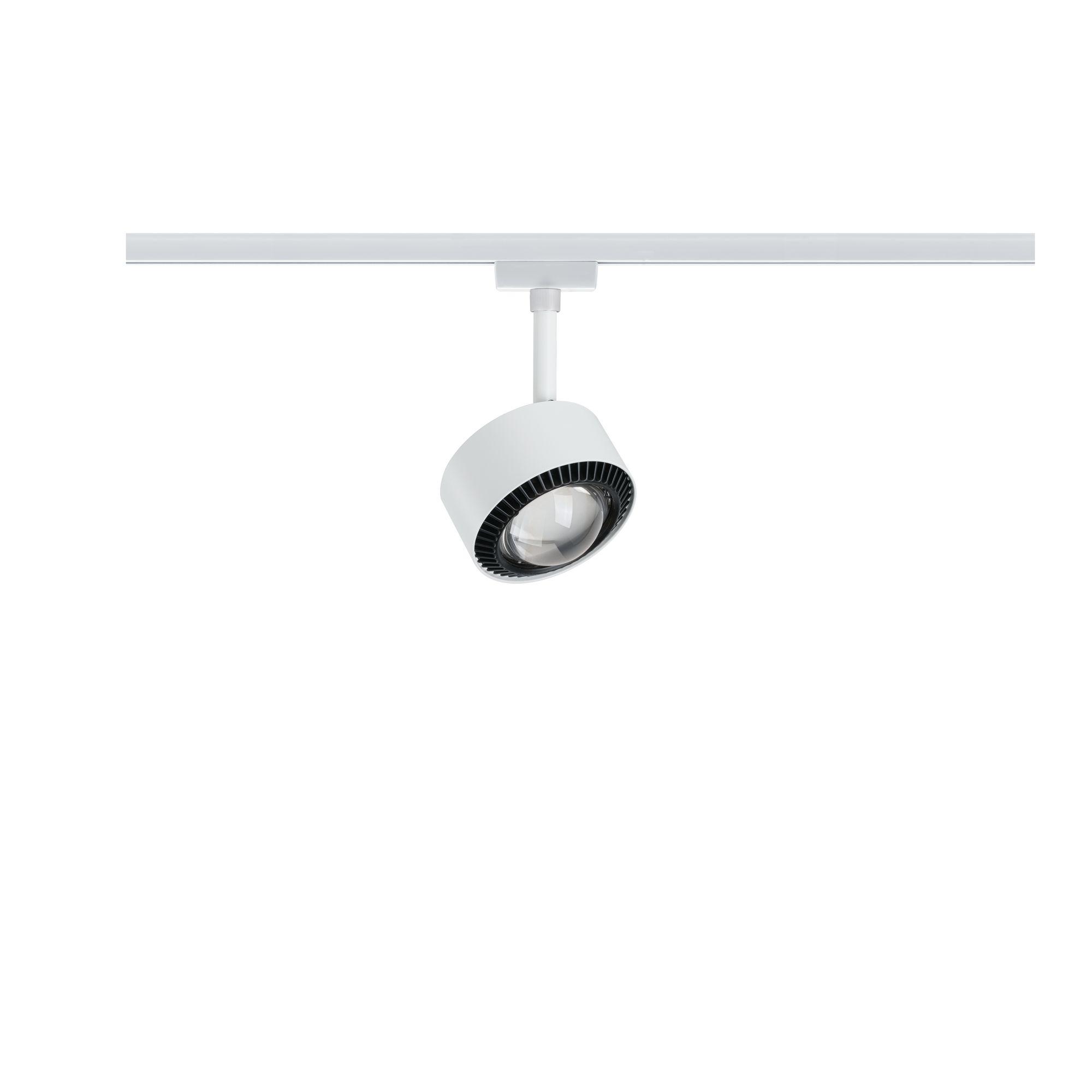 URail LED spot Aldan II 1x8W bílá černá 2.700K stmívatelné - PAULMANN