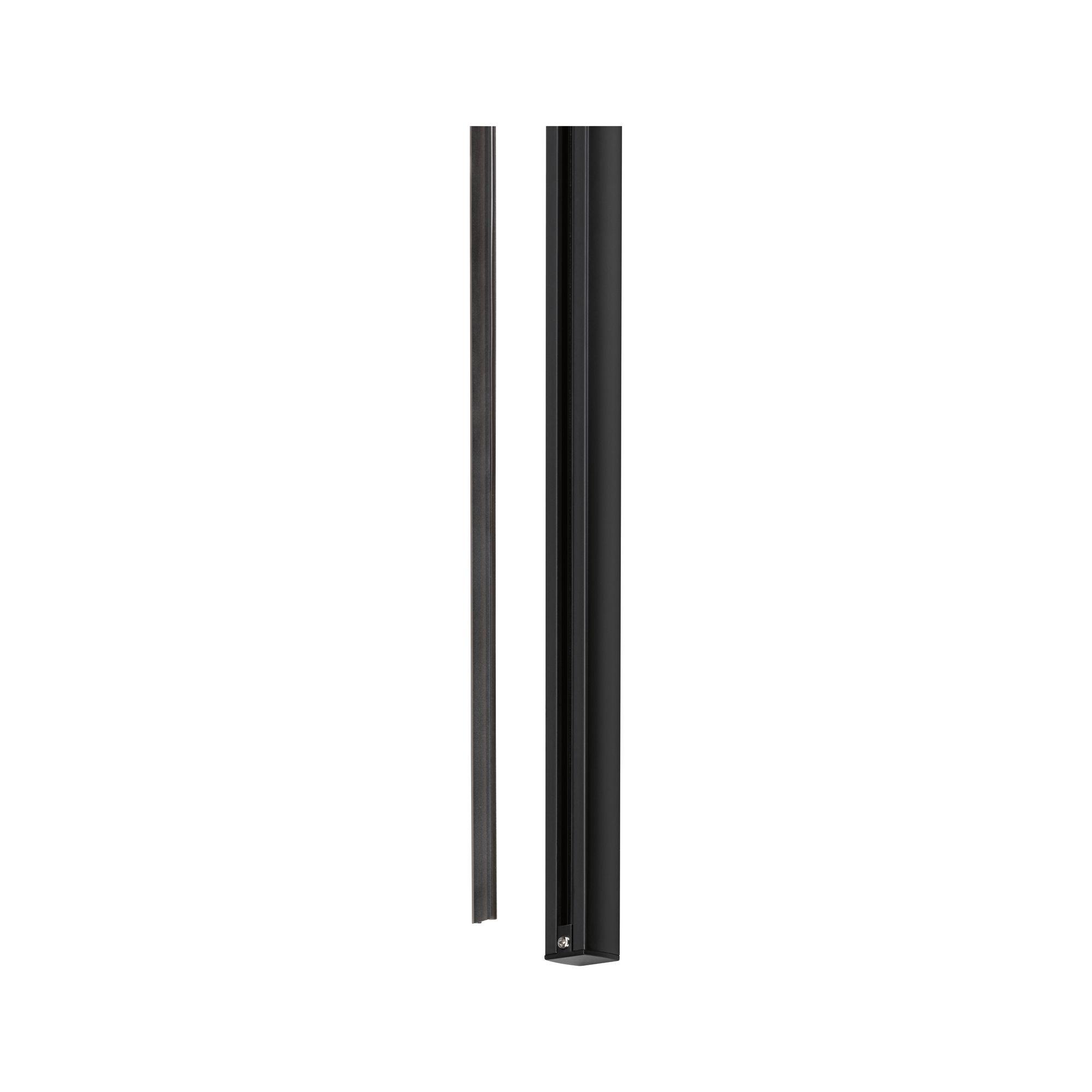 URail Safety Cover Strip 68 cm černá umělá hmota - PAULMANN
