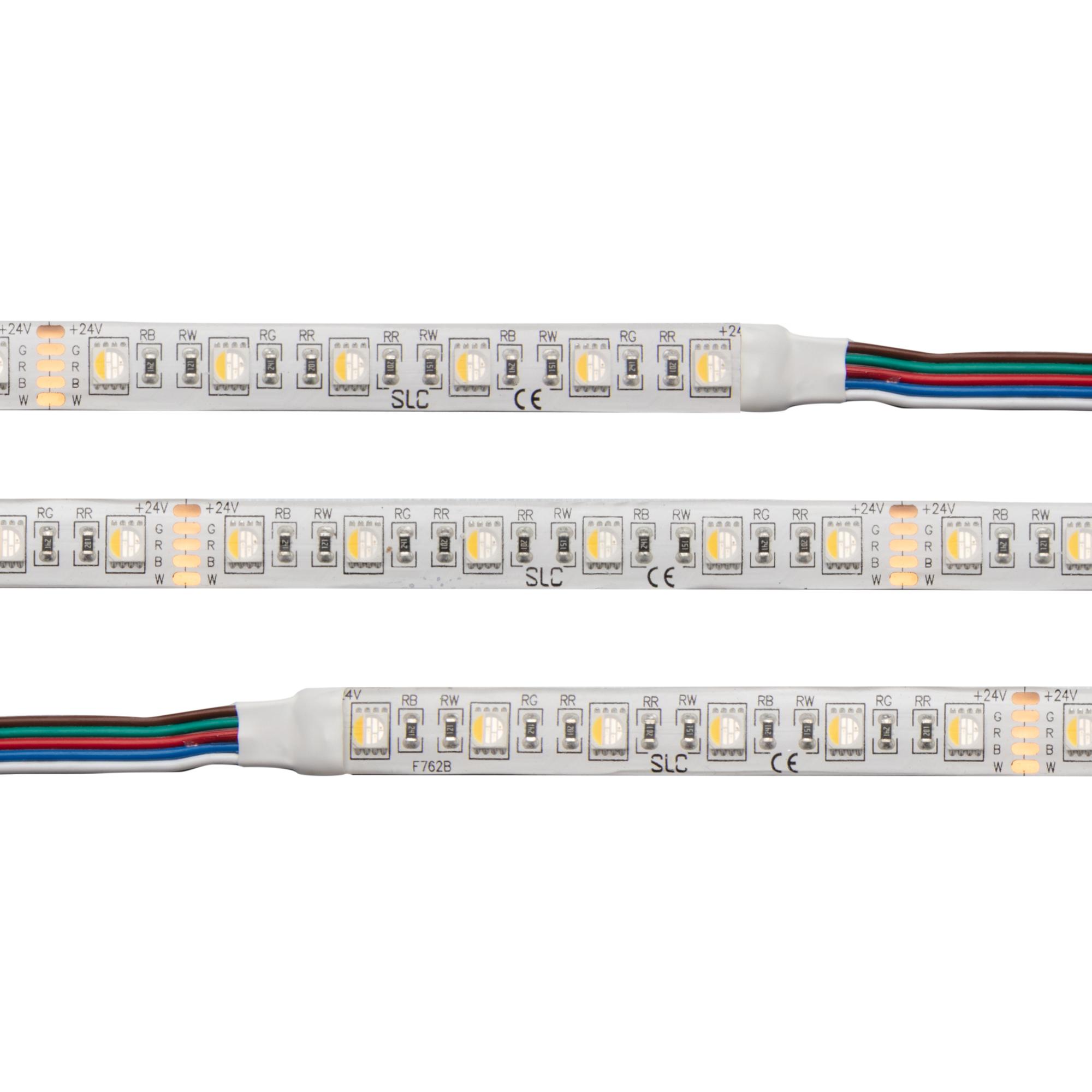 Levně LED pásek SLC LED STRIP RGBW CV 60 5M 12MM 14,4W 490LM RGB/830 IP54 - TLG