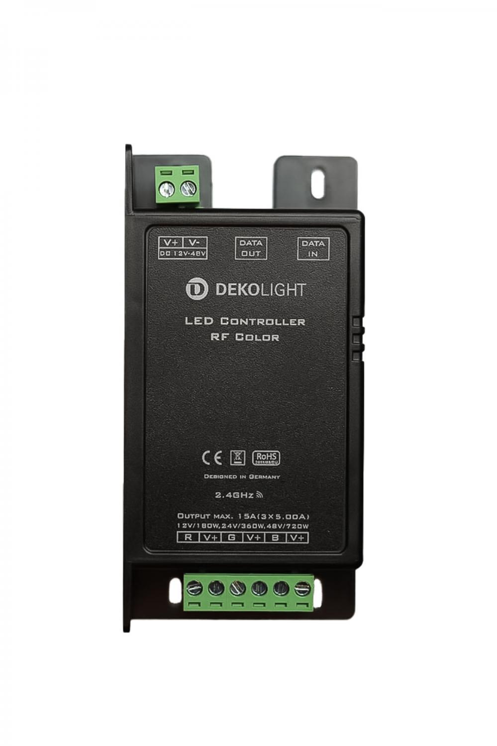 Levně AKCE Deko-Light řídící jednotka RF Color 12/24/48V DC rádiovédálkové ovladání 3 CH - LIGHT IMPRESSIONS
