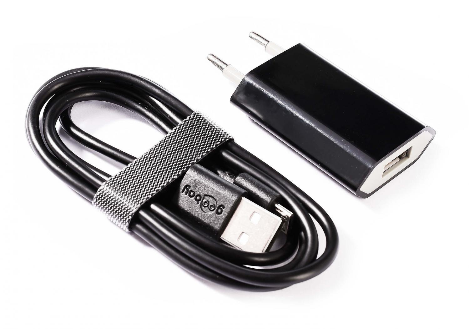 Levně Deko-Light USB zástrčka do sítě 5V DC, 1000mA Mikro USB kabel - LIGHT IMPRESSIONS