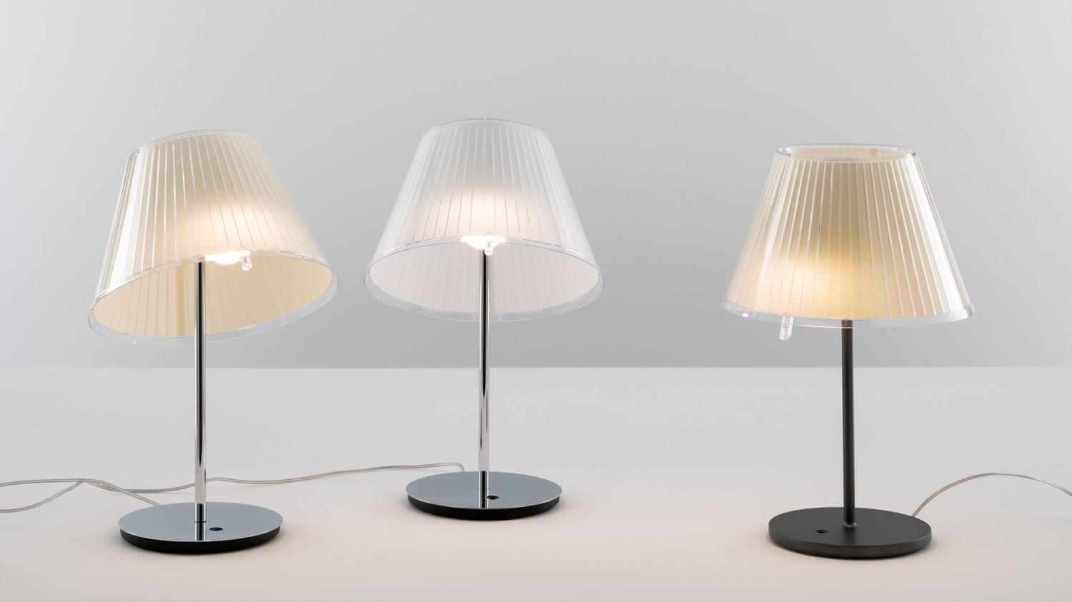 Choose stolní lampa - bílá chrom - ARTEMIDE