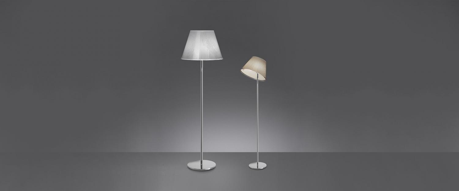 Choose stojací lampa - bílá chrom - ARTEMIDE