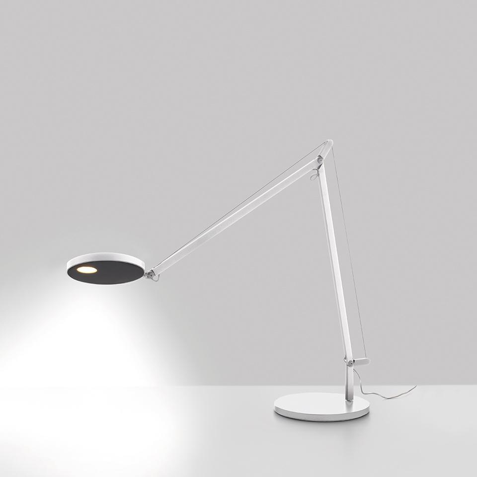 Demetra stolní lampa - detektor pohybu - 3000K - tělo lampy - bílá - ARTEMIDE