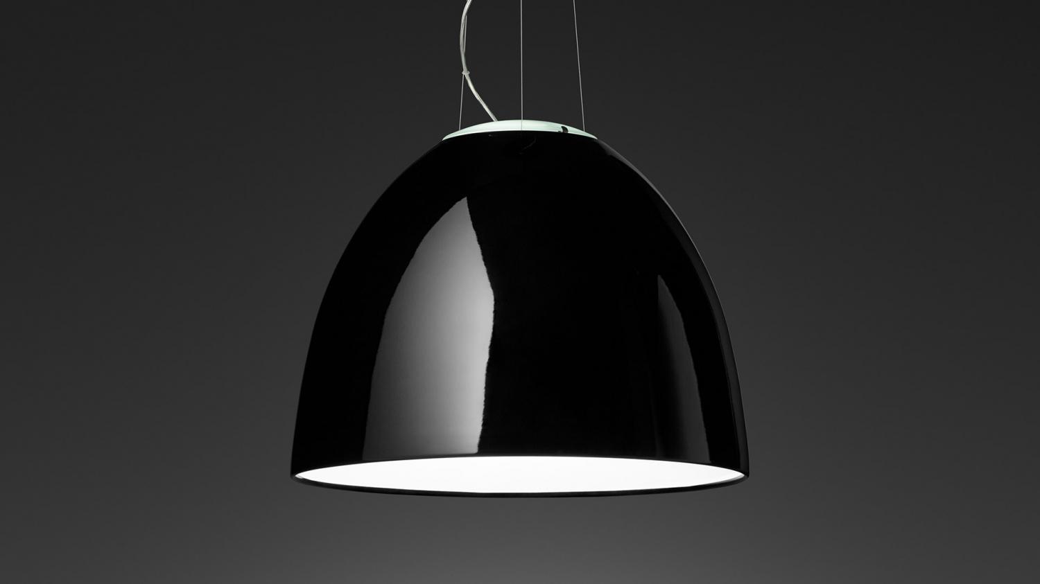 Nur Gloss LED - závěsné - černá - Bluetooth - ARTEMIDE