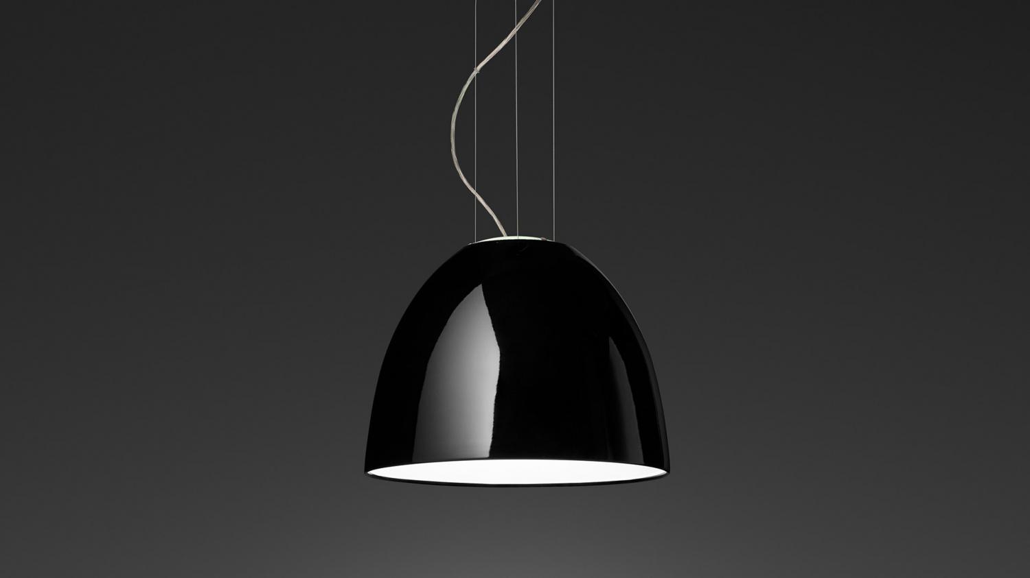 Nur Mini Gloss LED - závěsné - černá - ARTEMIDE