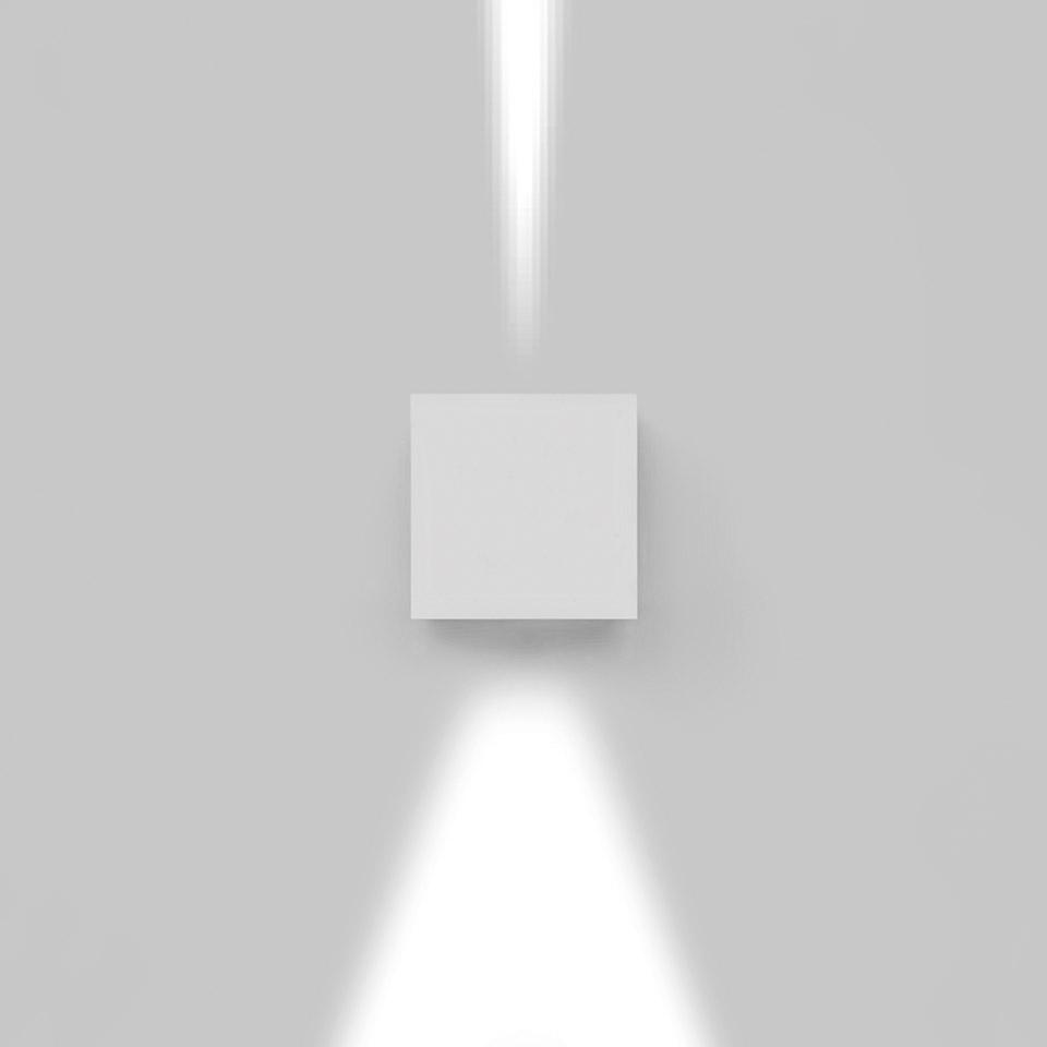 Effetto 14 čtverec 1 large beam + 1 narrow beam antracitová šedá - ARTEMIDE