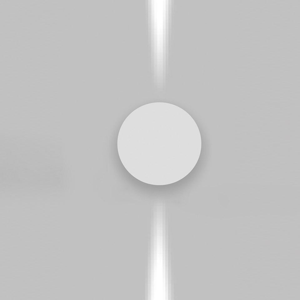 Effetto kruh 2 narrow beams šedá bílá - ARTEMIDE