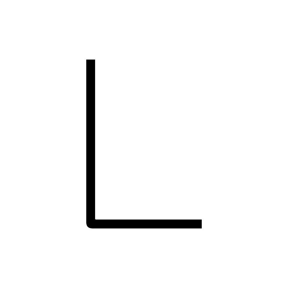Levně Alphabet of Light - velké písmeno L - ARTEMIDE