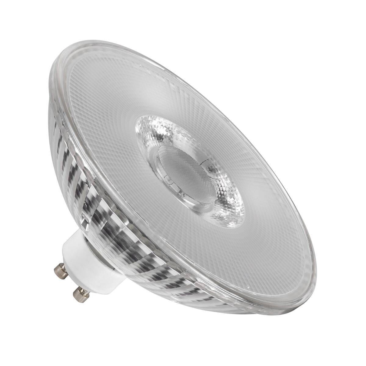 Levně QPAR111 GU10 LED světelný zdroj transparentní 8 W 2700 K CRI 90 38° - BIG WHITE (SLV)