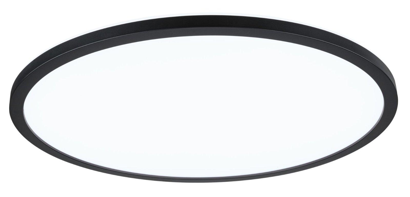 LED Panel 3-krokové-stmívatelné Atria Shine kruhové 420mm 4000K černá - PAULMANN