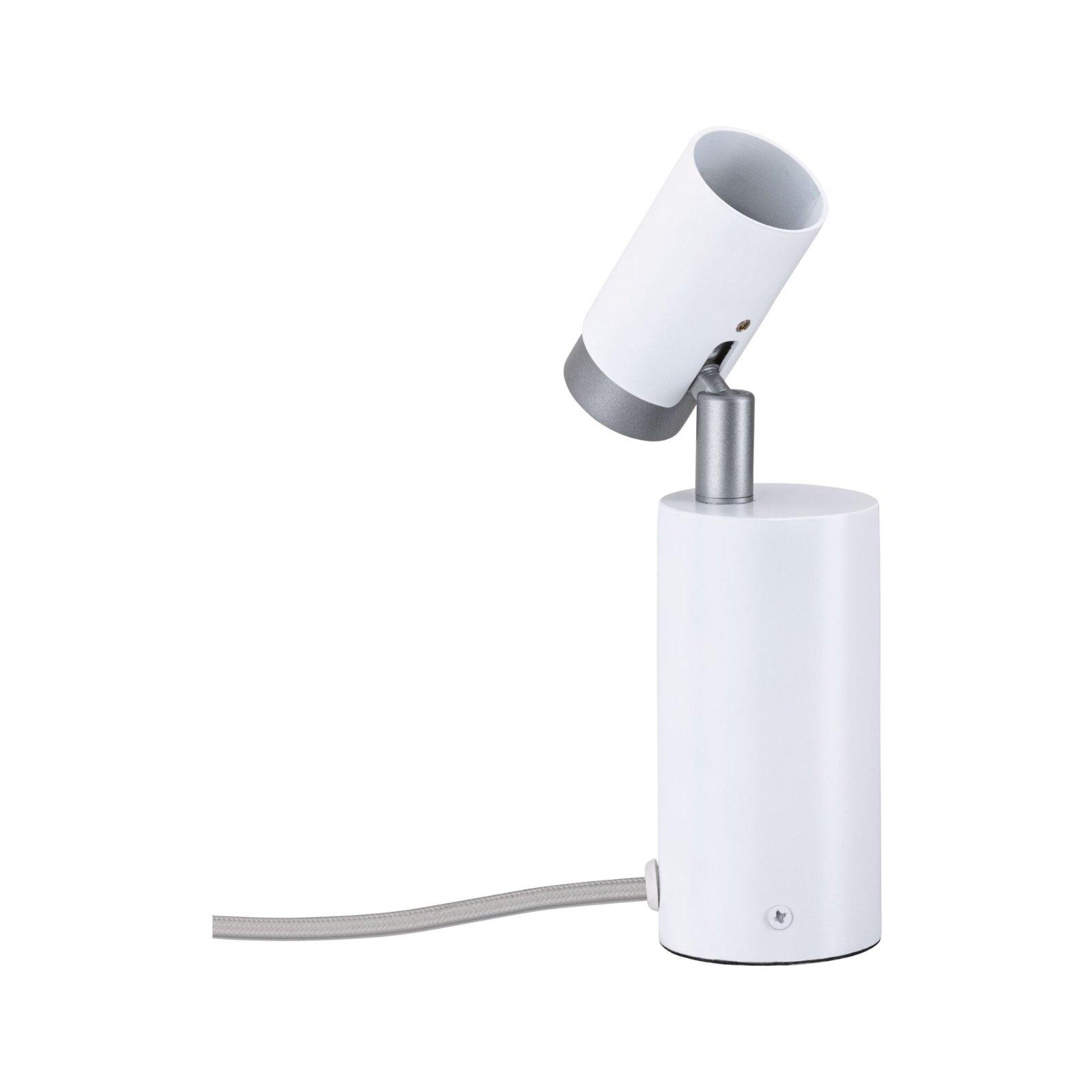Neordic stolní lampa Runa GU10 max. 20W bílá/šedá - PAULMANN