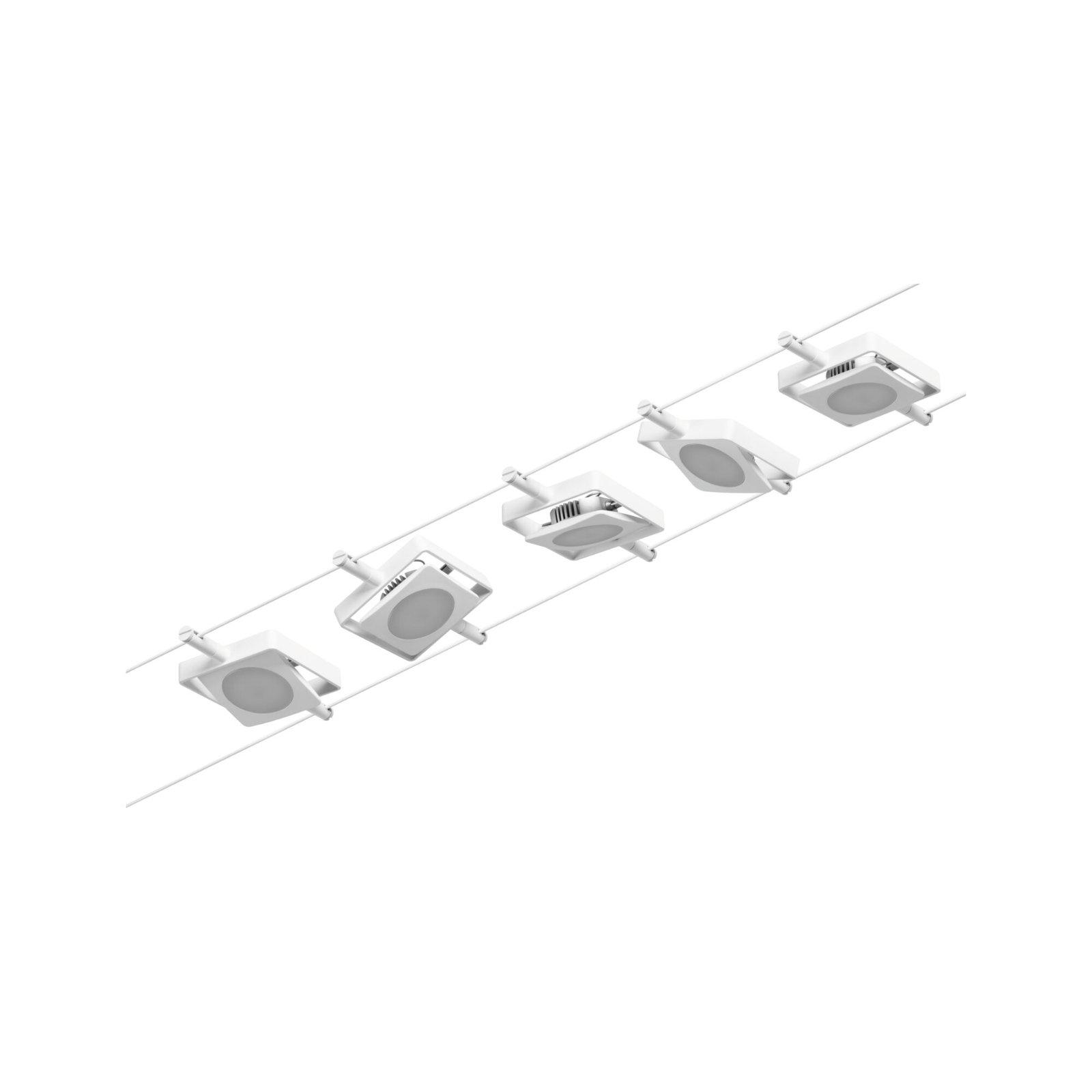 LED lankový systém MacLED základní sada 5x4,5W 3000K 230/12V bílá/chrom - PAULMANN