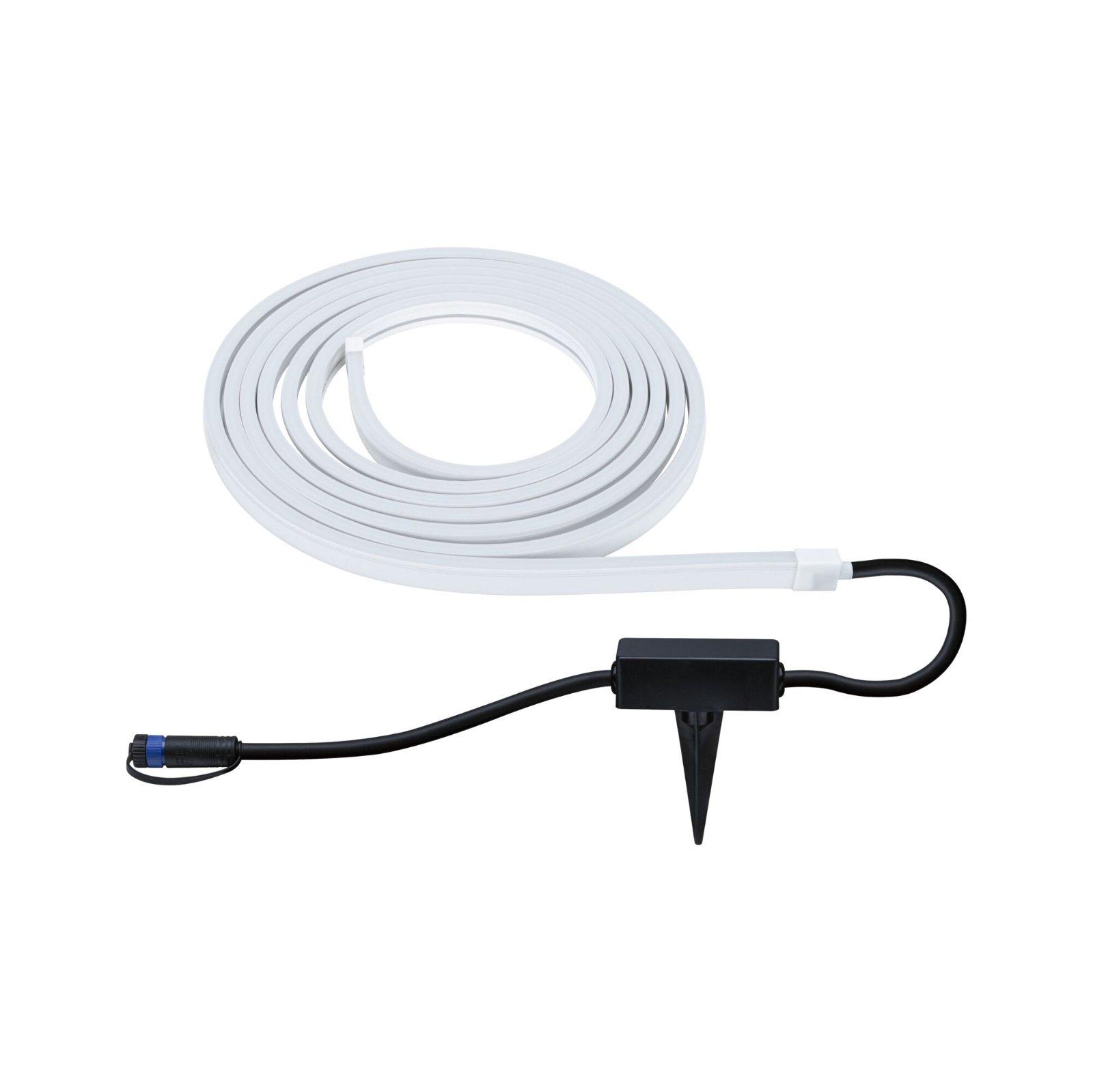 Plug & Shine LED pásek Smart Home Zigbee Smooth IP67 RGBW 22W bílá - PAULMANN