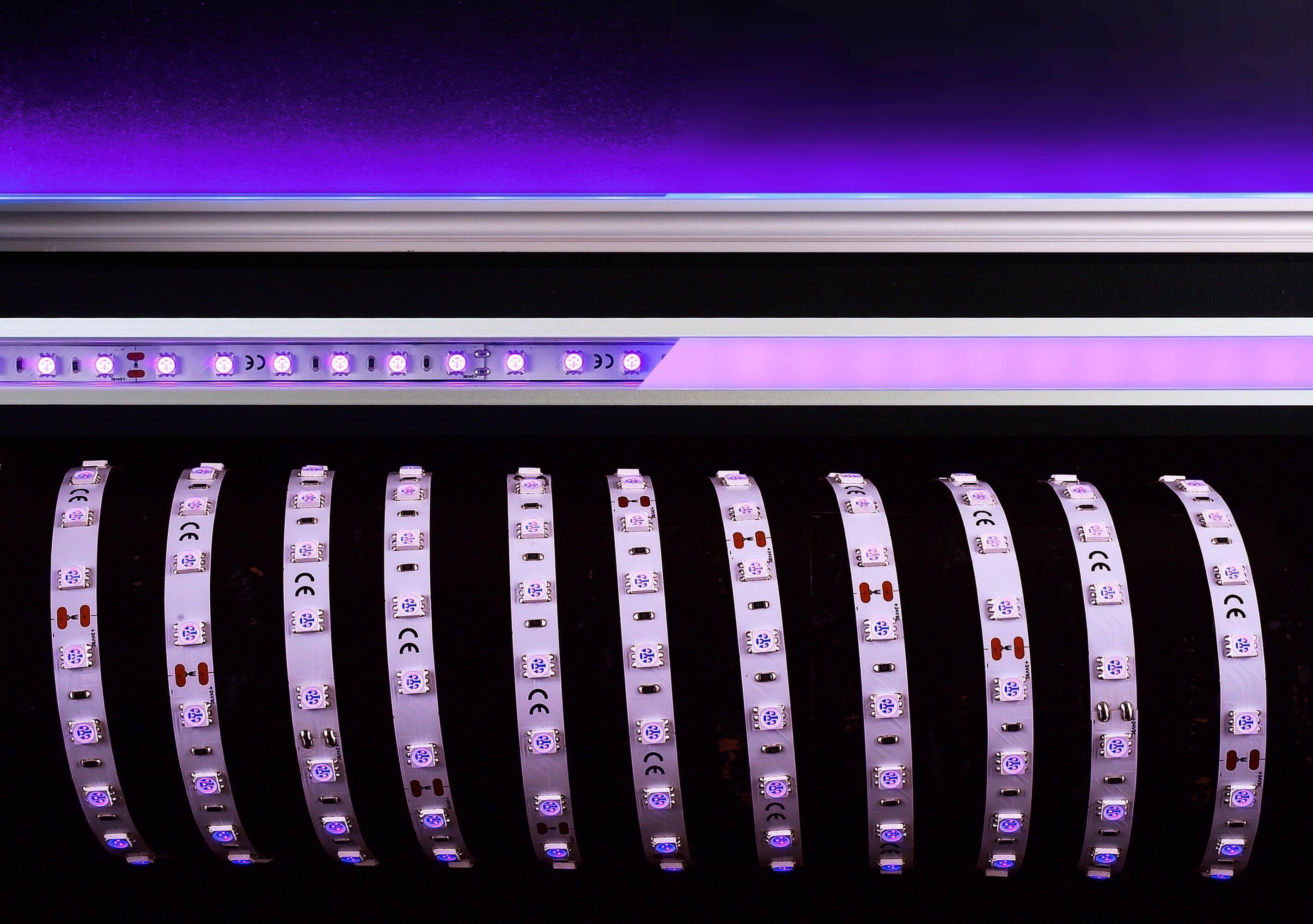 Levně AKCE Deko-Light flexibilní LED pásek 5050-60-24V-fialová-5m 24V DC 10,00 W/m 3 lm/m 5000 mm - LIGHT IMPRESSIONS